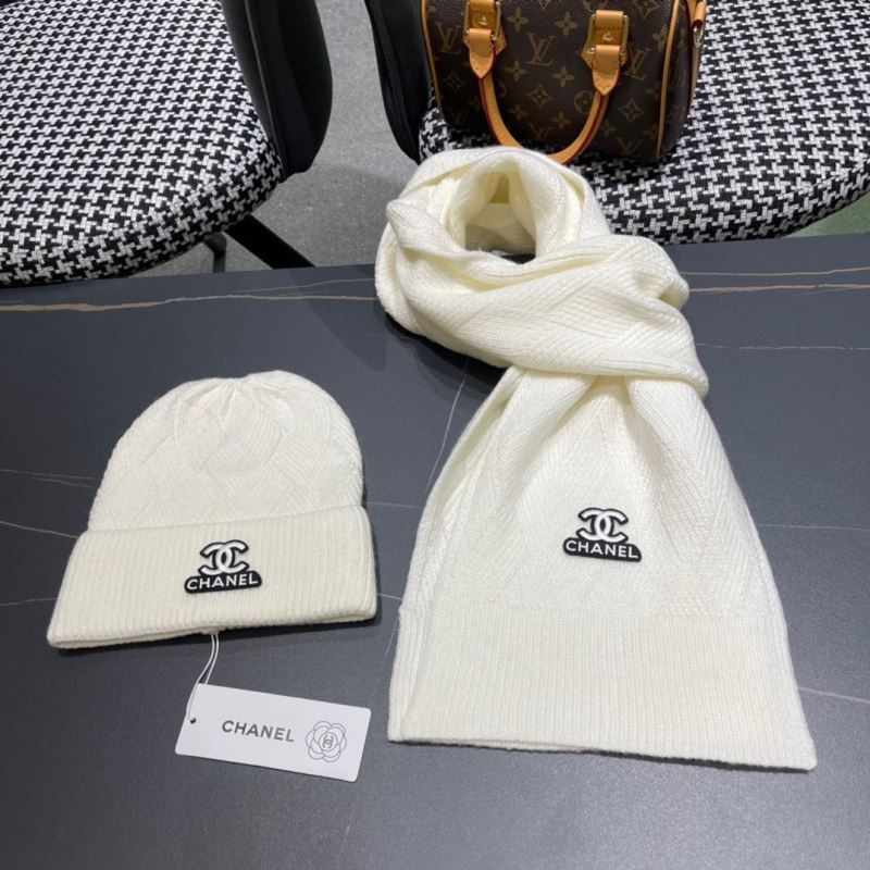 Chanel Caps Scarfs